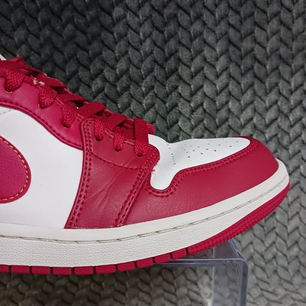 Jordan 1 Low Cardinal Red 2022 Men's Sneakers Shoes Size 8.5